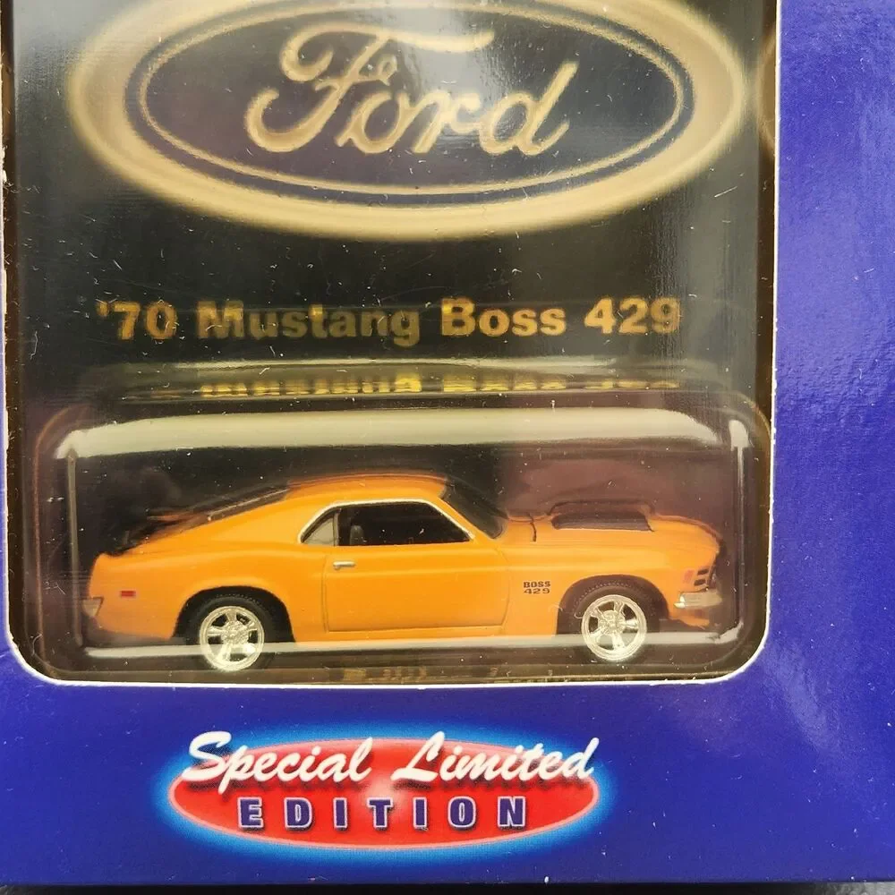 Hotwheels Street Machines Hot Rod Orange Ford 1970 Mustang Boss 429 1:64 Diecast